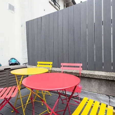 Amazing Terrasse In Center Of Apartamento París
